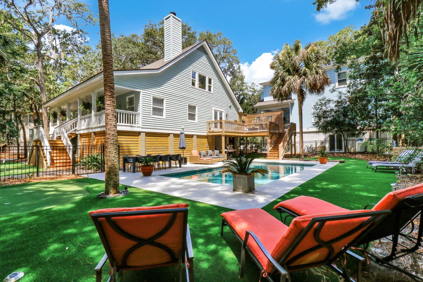 Villa 9 Flamingo Street à Île de Hilton-Head Extérieur photo