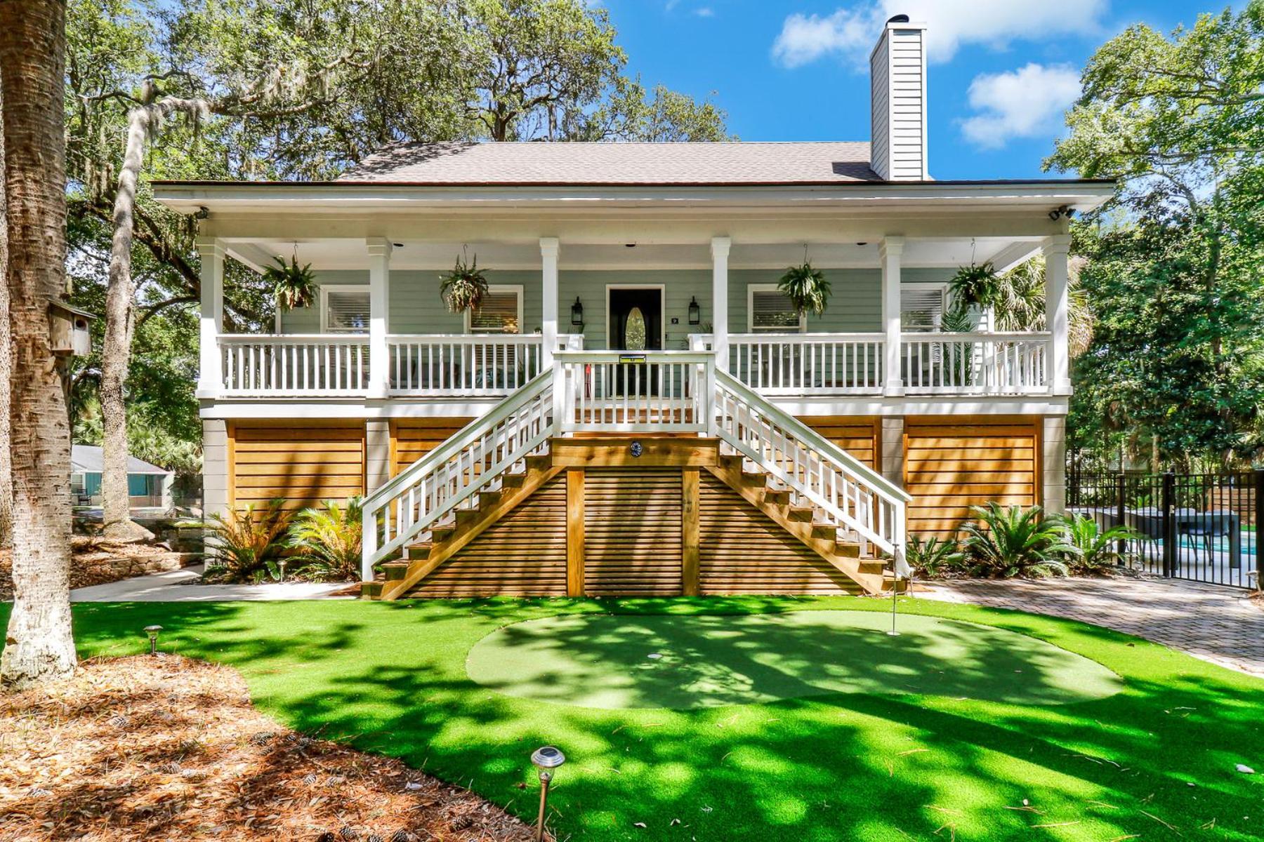 Villa 9 Flamingo Street à Île de Hilton-Head Extérieur photo