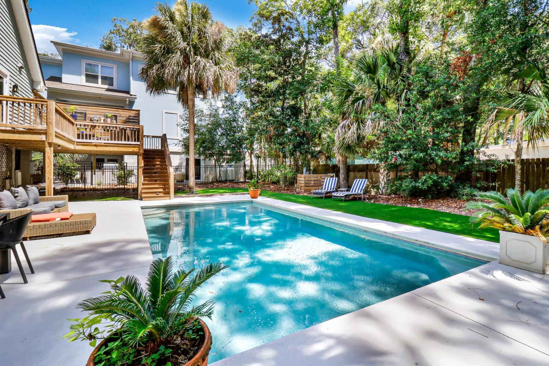 Villa 9 Flamingo Street à Île de Hilton-Head Extérieur photo