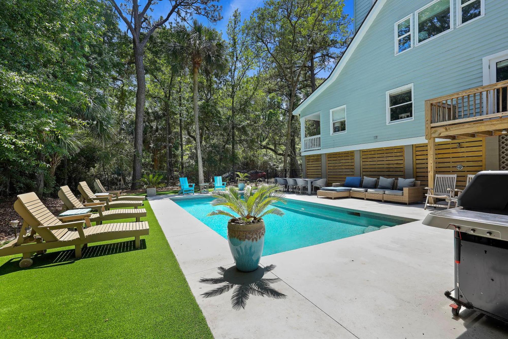 Villa 9 Flamingo Street à Île de Hilton-Head Extérieur photo