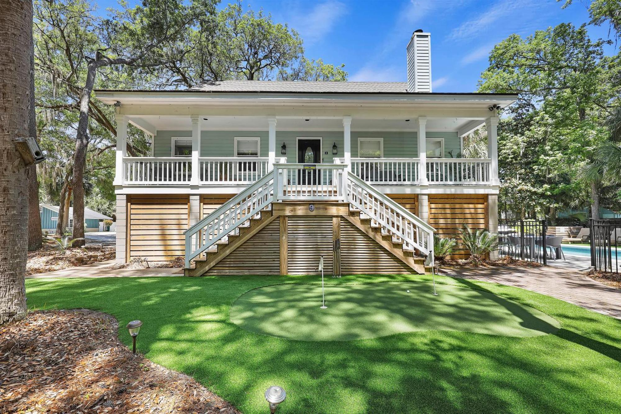 Villa 9 Flamingo Street à Île de Hilton-Head Extérieur photo
