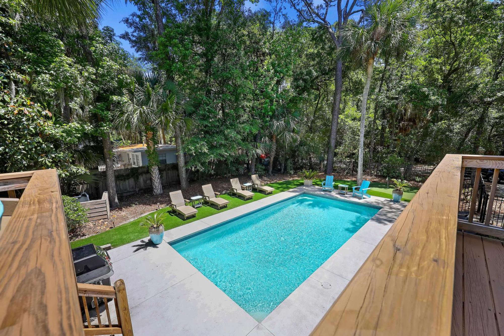 Villa 9 Flamingo Street à Île de Hilton-Head Extérieur photo