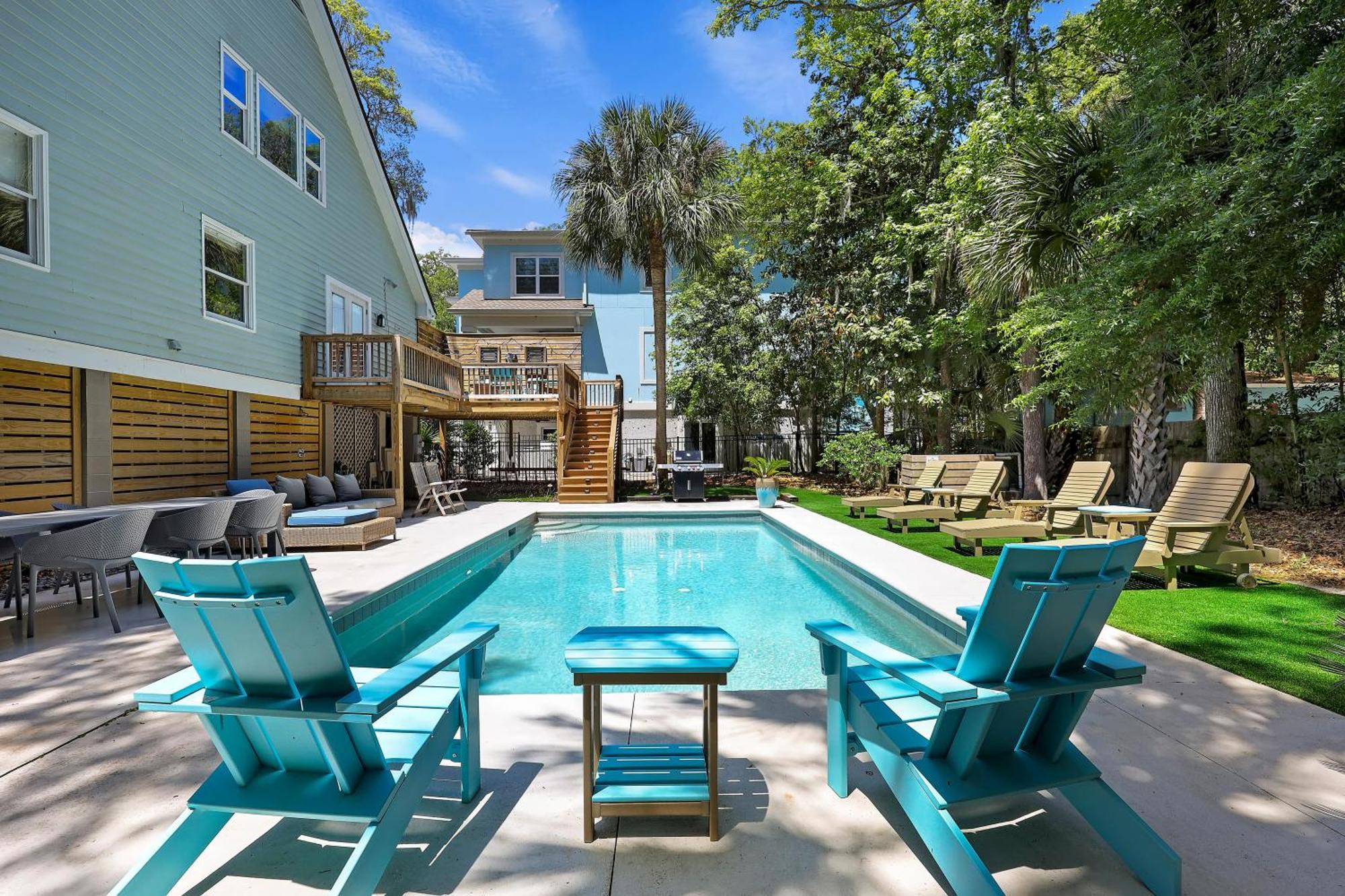 Villa 9 Flamingo Street à Île de Hilton-Head Extérieur photo